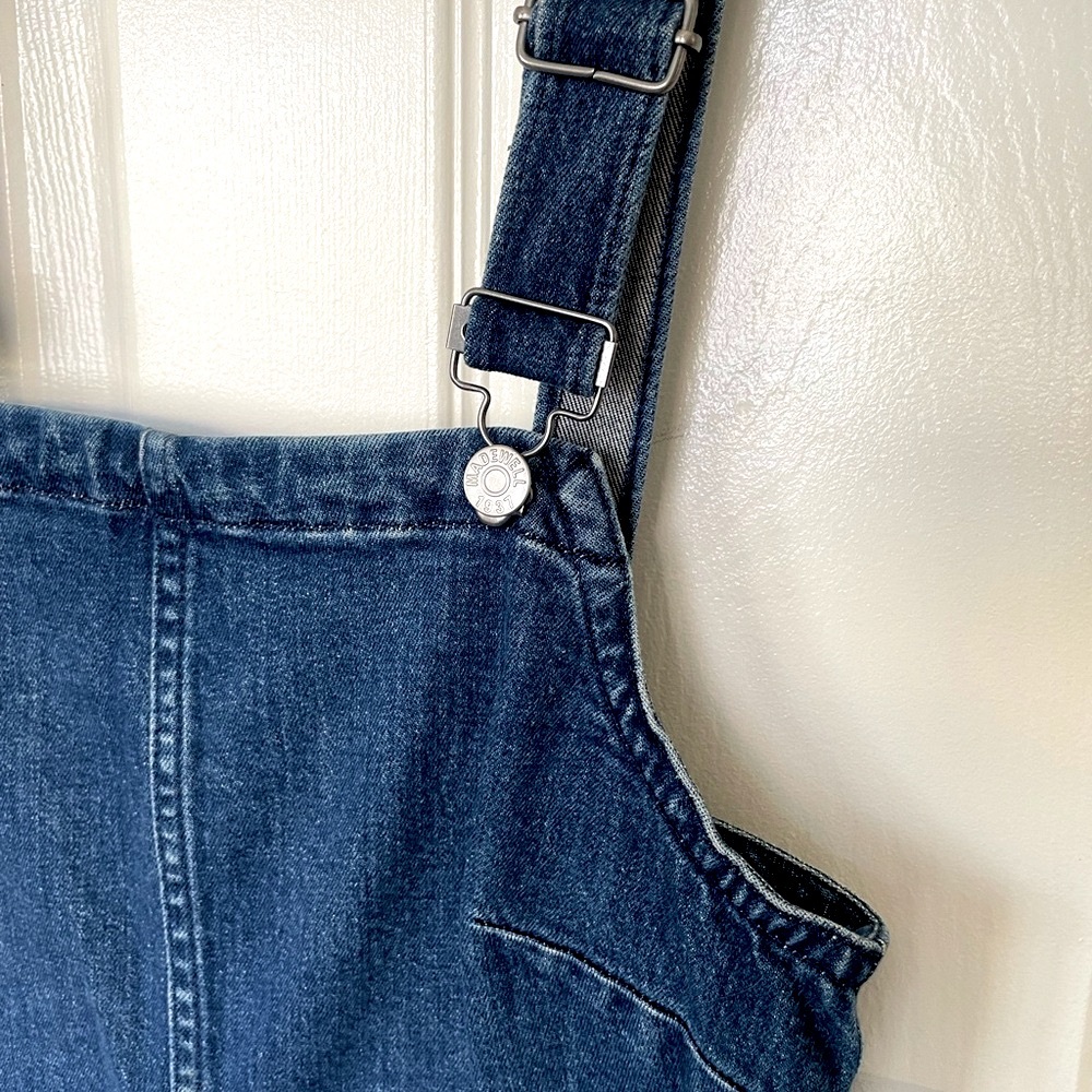 Denim Overall Dress - Picture 4 of 7